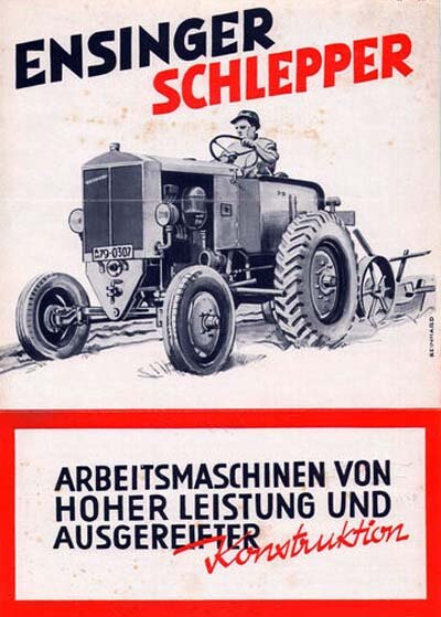 Ensinger Schlepper